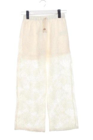 Pantaloni pentru copii Zara, Mărime 11-12y/ 152-158 cm, Culoare Alb, Preț 48,00 Lei, #137542654