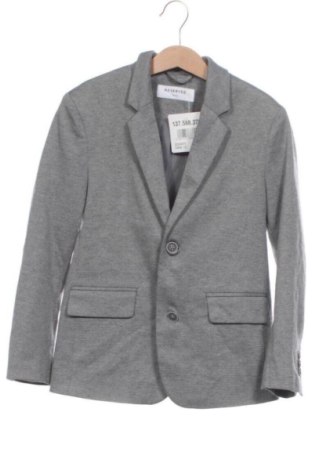 Kindersakko Reserved, Größe 6-7y/ 122-128 cm, Farbe Grau, Preis 13,00 €, #137588370