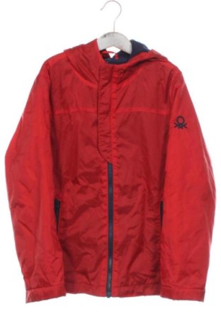 Детско яке United Colors Of Benetton, Размер 8-9y/ 134-140 см, Цвят Червен, Цена 19,00 €, #137596964