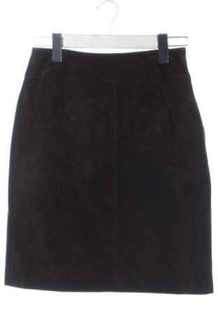 Lederrock Kate Hill, Größe XXS, Farbe Braun, Preis 32,00 €, #137528883