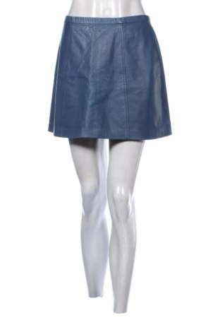 Fustă de piele Unbranded, Mărime S, Culoare Albastru, Preț 157,47 Lei, #137588315