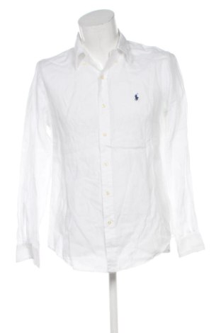 Мъжка риза Ralph Lauren, Размер M, Цвят Бял, Цена 77,00 €, #137535872