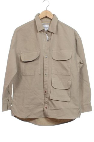Férfi ing Bershka, Méret XS, Szín Bézs, Ár 6 738 Ft, #137537821