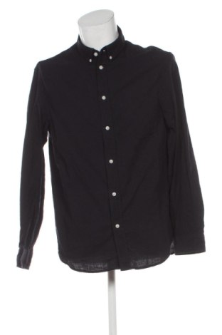 Мъжка риза H&M, Размер M, Цвят Черен, Цена 11,00 €, #137541961
