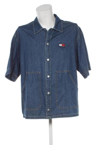 Мъжка риза Tommy Jeans, Размер XL, Цвят Син, Цена 34,49 €, #137543605