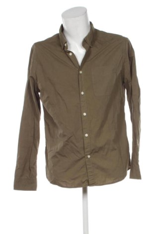 Мъжка риза Zara, Размер L, Цвят Зелен, Цена 17,00 €, #137569489