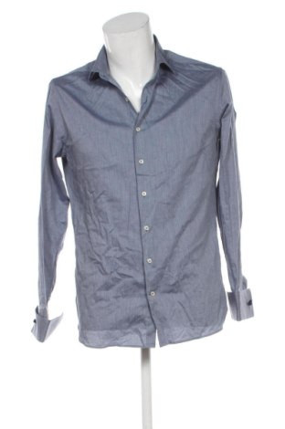 Мъжка риза Mango, Размер S, Цвят Син, Цена 20,00 €, #137446598