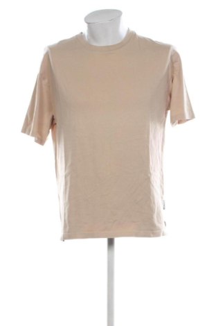 Мъжка тениска Bershka, Размер S, Цвят Бежов, Цена 10,22 €, #137521578