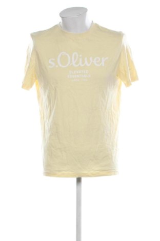 Мъжка тениска S.Oliver, Размер L, Цвят Жълт, Цена 11,24 €, #137534612