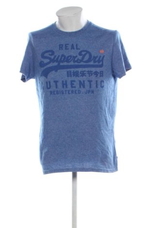Tricou de bărbați Superdry, Mărime L, Culoare Albastru, Preț 80,99 Lei, #137536133