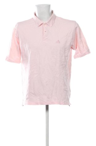 Herren Shirt Adidas, Größe L, Farbe Rosa, Preis 21,99 €, #137538628