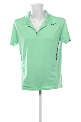 Мъжка тениска Nike, Размер L, Цвят Зелен, Цена 27,09 €, #137540789