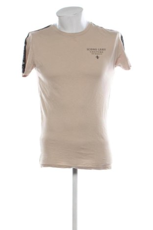 Tricou de bărbați ICONO, Mărime S, Culoare Bej, Preț 58,99 Lei, #137542262