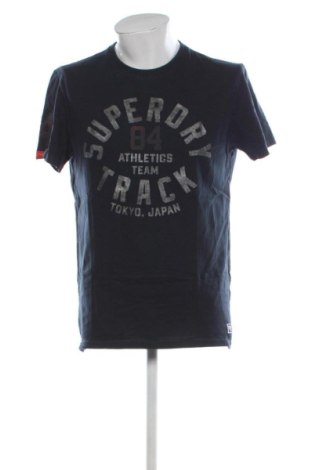 Мъжка тениска Superdry, Размер XL, Цвят Син, Цена 15,00 €, #137543580