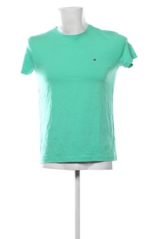 Мъжка тениска Tommy Hilfiger, Размер M, Цвят Зелен, Цена 29,14 €, #137544061