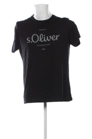 Férfi póló S.Oliver, Méret L, Szín Fekete, Ár 4 549 Ft, #137544744