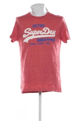 Męski T-shirt Superdry, Rozmiar L, Kolor Czerwony, Cena 72,99 zł, #137546467