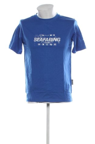 Męski T-shirt Alviero Martini, Rozmiar M, Kolor Niebieski, Cena 209,47 zł, #137554789