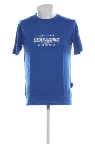 Męski T-shirt Alviero Martini, Rozmiar L, Kolor Niebieski, Cena 209,47 zł, #137554988