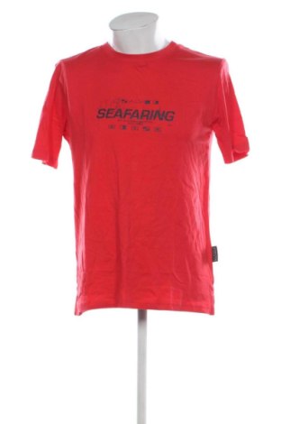Tricou de bărbați Alviero Martini, Mărime L, Culoare Roșu, Preț 259,78 Lei, #137555004