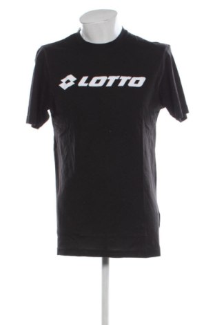 Męski T-shirt Lotto, Rozmiar XL, Kolor Czarny, Cena 68,75 zł, #137555643