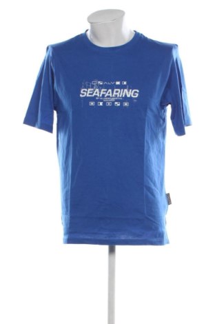 Męski T-shirt Alviero Martini, Rozmiar L, Kolor Niebieski, Cena 209,47 zł, #137555775