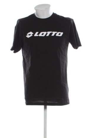 Męski T-shirt Lotto, Rozmiar L, Kolor Czarny, Cena 70,65 zł, #137555892