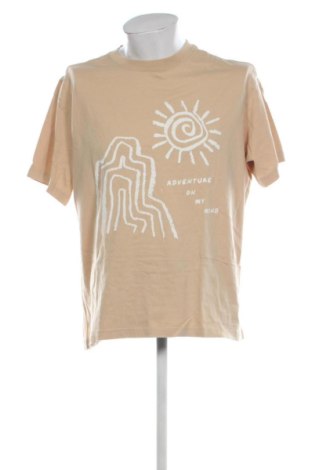 Tricou de bărbați H&M, Mărime L, Culoare Bej, Preț 68,24 Lei, #137583130