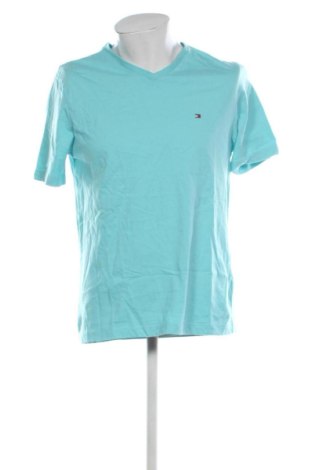 Мъжка тениска Tommy Hilfiger, Размер L, Цвят Син, Цена 29,00 €, #137585669
