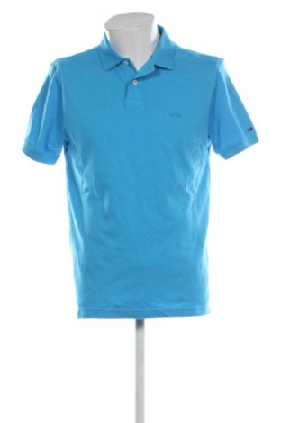 Ανδρικό t-shirt S.Oliver, Μέγεθος L, Χρώμα Μπλέ, Τιμή 14,00 €, #137587777
