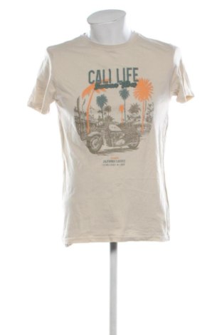 Męski T-shirt Unbranded, Rozmiar M, Kolor Beżowy, Cena 46,57 zł, #137588534