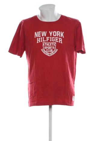 Мъжка тениска Tommy Hilfiger, Размер XXL, Цвят Червен, Цена 17,89 €, #137589570