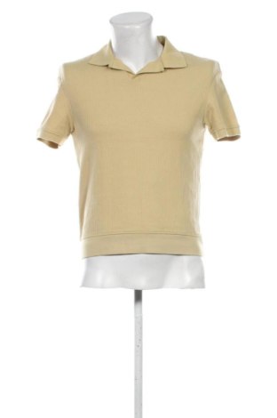 Męski T-shirt Zara, Rozmiar M, Kolor Beżowy, Cena 63,50 zł, #137589846