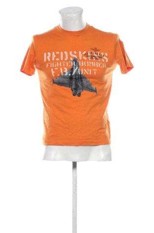 Męski T-shirt Aeronautica Militare, Rozmiar S, Kolor Pomarańczowy, Cena 139,71 zł, #137602188