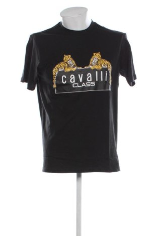 Męski T-shirt Cavalli Class, Rozmiar XL, Kolor Czarny, Cena 240,25 zł, #137555739