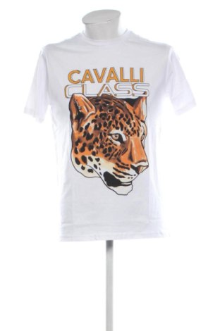 Męski T-shirt Cavalli Class, Rozmiar L, Kolor Biały, Cena 257,94 zł, #137555904