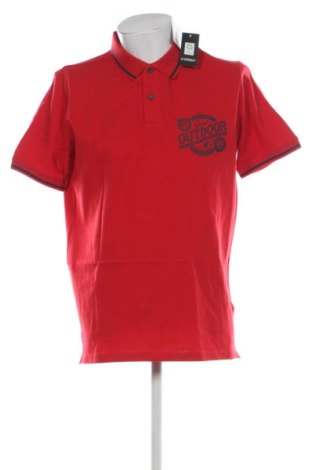 Męski T-shirt Livergy, Rozmiar L, Kolor Czerwony, Cena 50,80 zł, #137529739