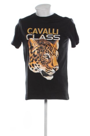 Męski T-shirt Cavalli Class, Rozmiar M, Kolor Czarny, Cena 223,87 zł, #137556745