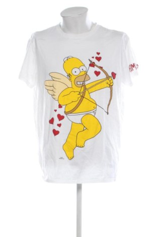 Мъжка тениска The Simpsons, Размер XXL, Цвят Бял, Цена 10,22 €, #137510171