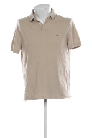 Tricou de bărbați Tommy Hilfiger, Mărime L, Culoare Bej, Preț 153,99 Lei, #137499586
