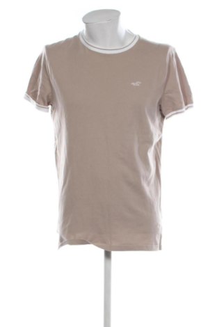 Męski T-shirt Hollister, Rozmiar L, Kolor Beżowy, Cena 86,36 zł, #137575672