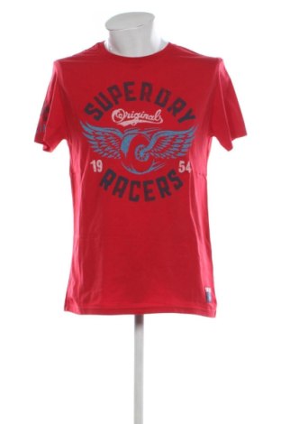 Мъжка тениска Superdry, Размер XL, Цвят Червен, Цена 15,00 €, #137585408