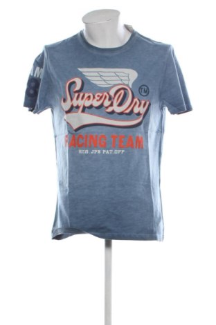 Мъжка тениска Superdry, Размер XL, Цвят Син, Цена 15,00 €, #137585450
