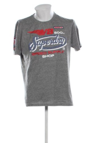 Мъжка тениска Superdry, Размер XL, Цвят Сив, Цена 23,80 €, #137585571