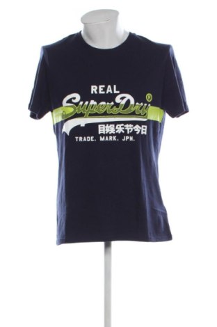 Мъжка тениска Superdry, Размер XL, Цвят Син, Цена 23,80 €, #137585604