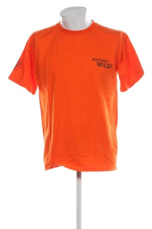 Мъжка тениска Unbranded, Размер L, Цвят Оранжев, Цена 10,00 €, #137587033