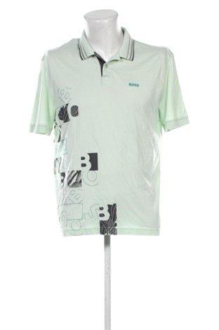 Ανδρικό t-shirt BOSS, Μέγεθος L, Χρώμα Πράσινο, Τιμή 44,00 €, #137597017