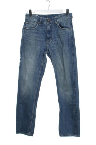 Blugi de bărbați Pull&Bear, Mărime S, Culoare Albastru, Preț 66,95 Lei, #137509810