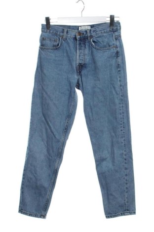 Blugi de bărbați Pull&Bear, Mărime S, Culoare Albastru, Preț 68,19 Lei, #137510085