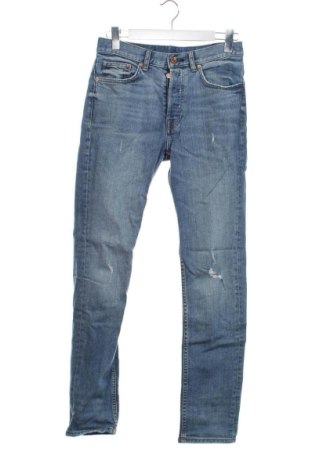 Męskie jeansy H&M, Rozmiar S, Kolor Niebieski, Cena 38,10 zł, #137554520